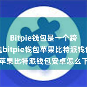 Bitpie钱包是一个跨平台的钱包bitpie钱包苹果比特派钱包安卓怎么下载