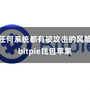 任何系统都有被攻击的风险bitpie钱包苹果