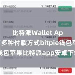 比特派Wallet App还提供了多种付款方式bitpie钱包苹果比特派app安卓下载安装