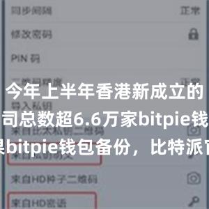 今年上半年香港新成立的本地公司总数超6.6万家bitpie钱包苹果bitpie钱包备份，比特派官网，比特派钱包，比特派下载