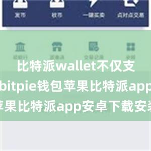 比特派wallet不仅支持比特币bitpie钱包苹果比特派app安卓下载安装